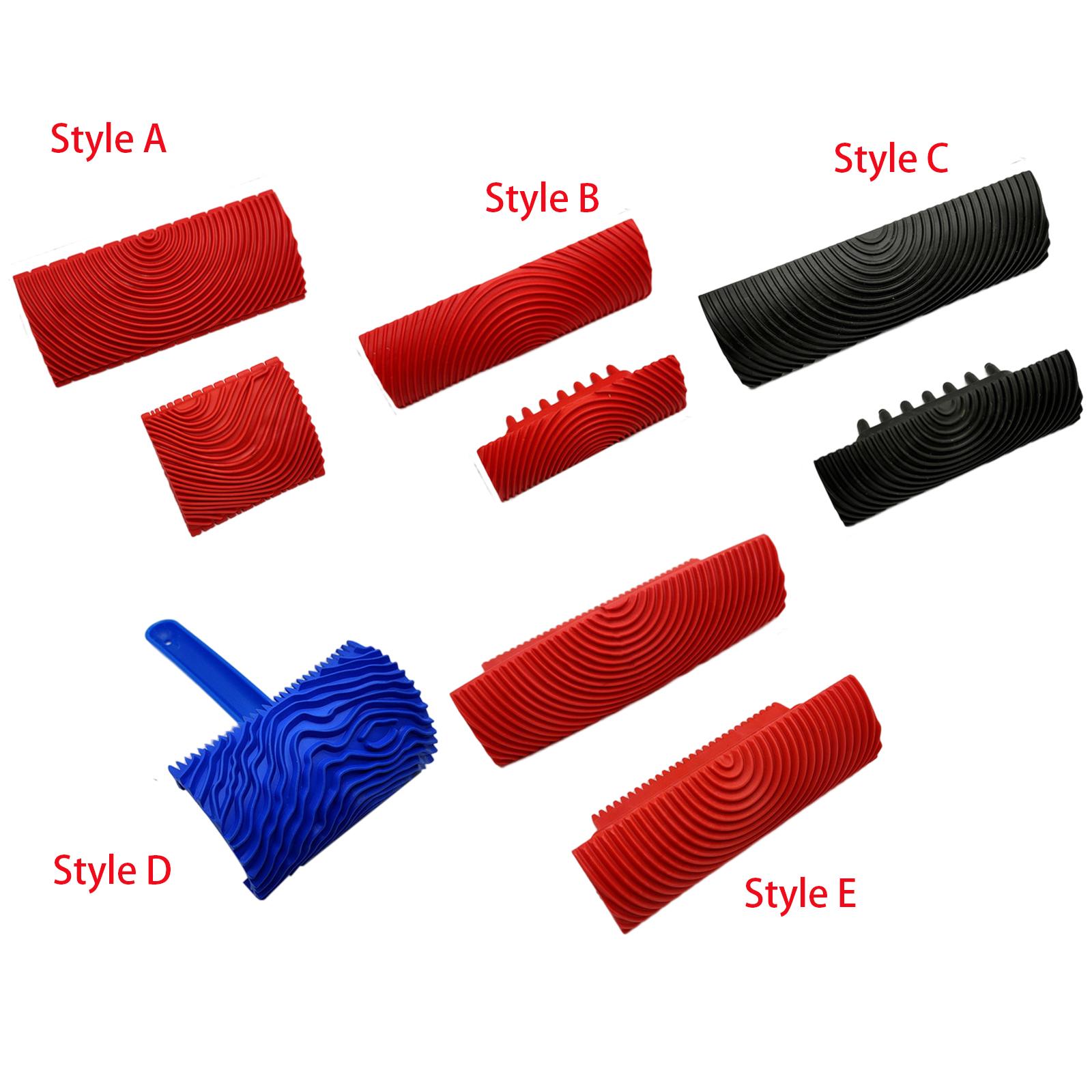 Home Improvement Fence - Holzmaserungs-Rollmalwerkzeug für Tapeten, Zäune, Schränke, DIY-Heimwerker-Malset