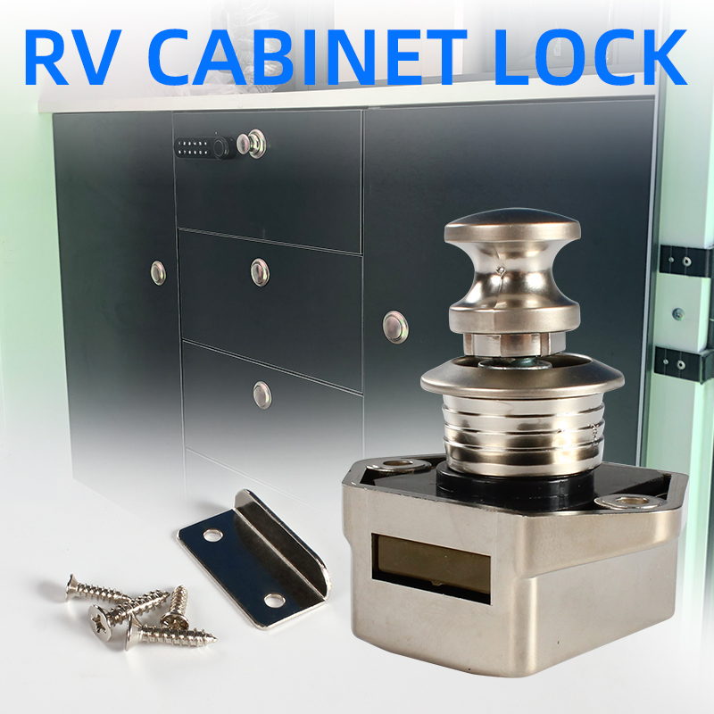 Door Handle - TYTXRV Wohnmobil- und Boot-Verriegelungsgriff 20mm Druckknopf