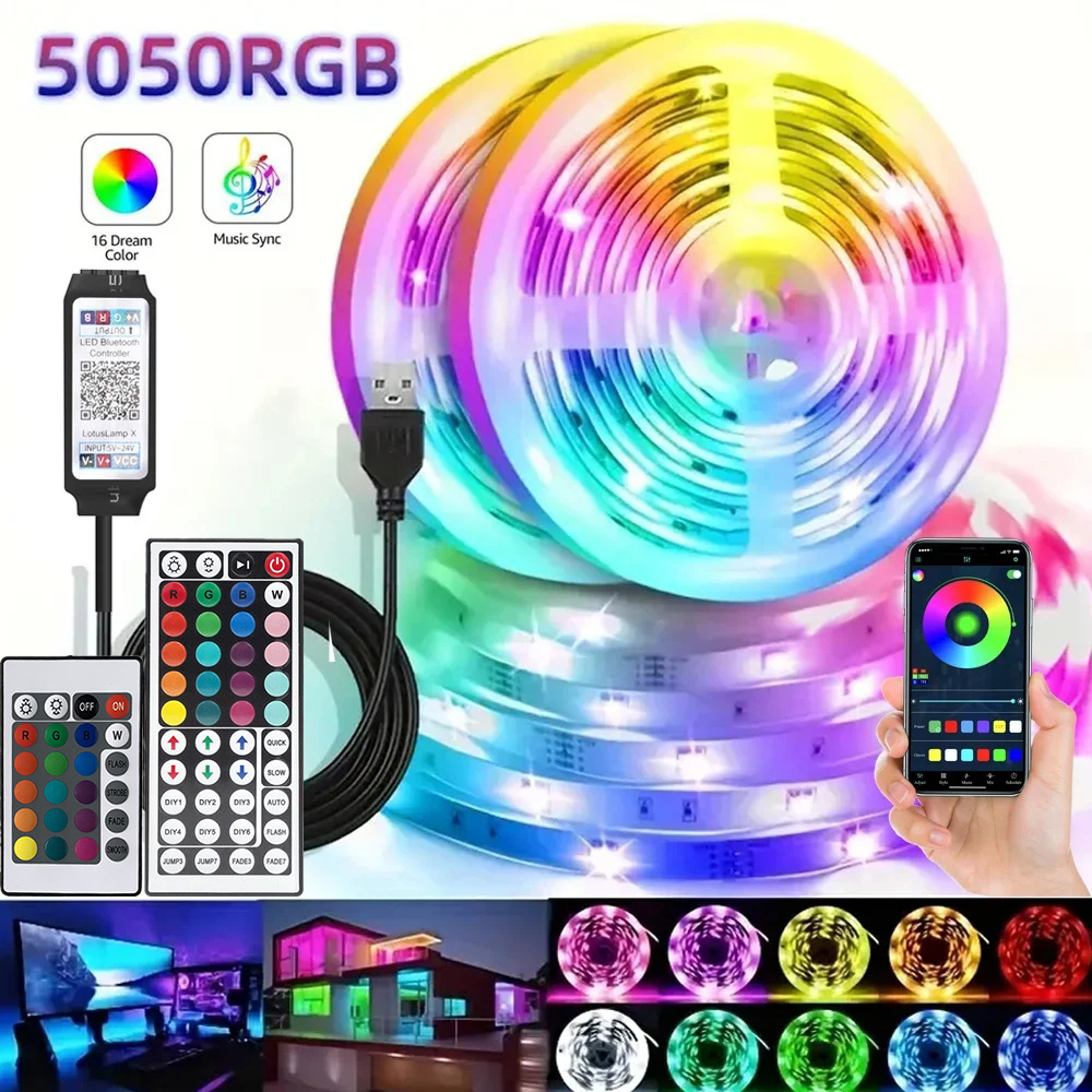 Led Strip Lights - Smart RGB LED Gaming Licht Streifen