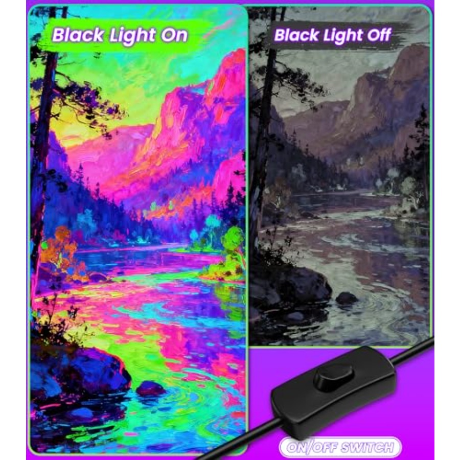 4W LED-Schwarzlichtleiste, Sch – Light Switch Bewertung und Preis