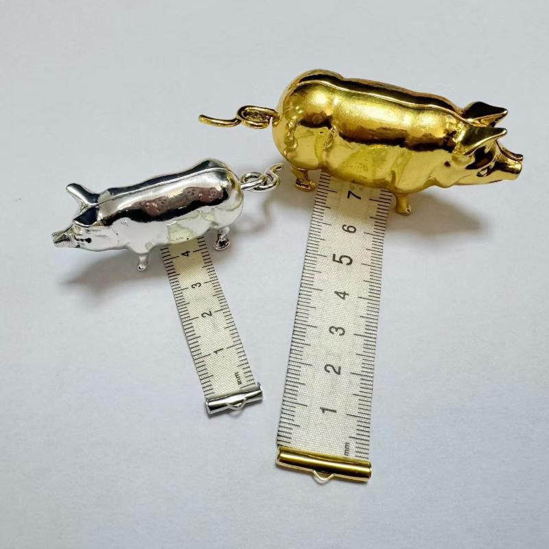Vintage Schweineförmiges Mini- – Tape Measure Bewertung und Preis