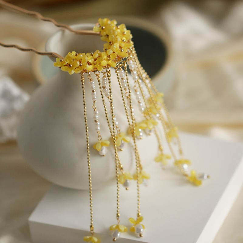 Antike Osmanthus-Haarnadel mit – Curtain Rods Bewertung und Preis