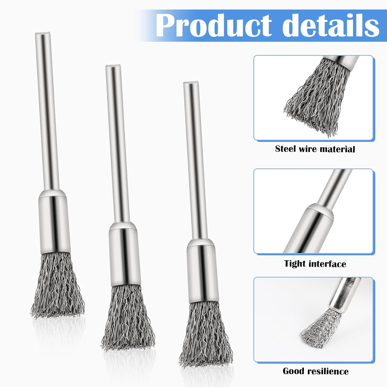 Stahl-Reinigungsbürsten 1/5″(5 – Paint Brush Bewertung und Preis