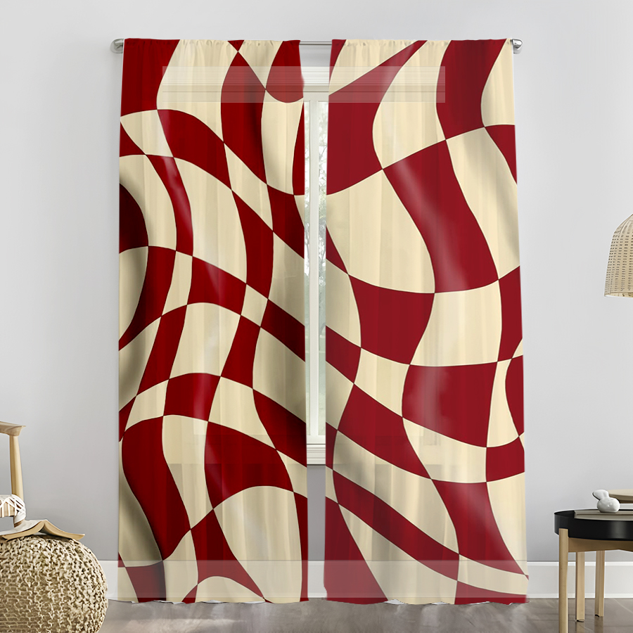 2 Stück transparente Vorhänge, – Curtain Rods Bewertung und Preis