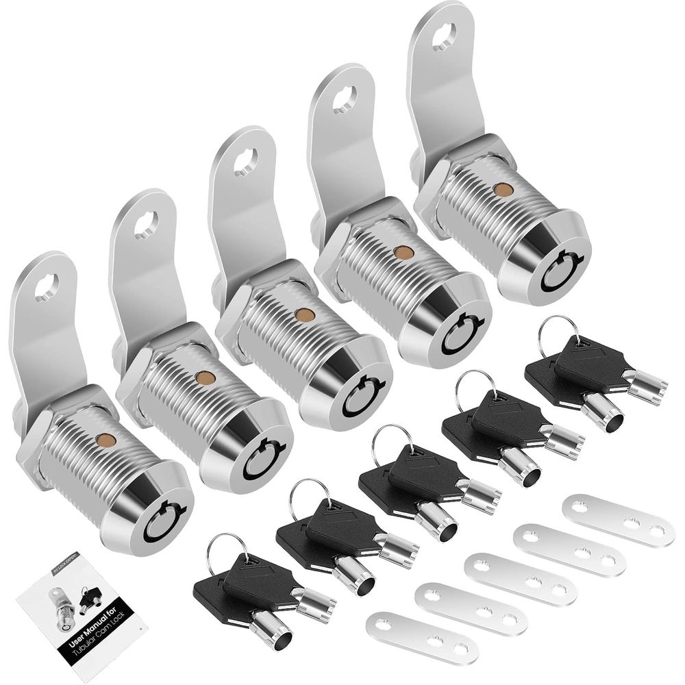 5er-Pack Schrankschlösser mit  – Door Lock Bewertung und Preis