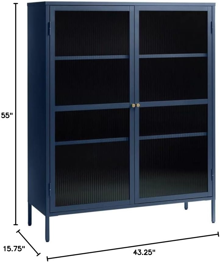 # Moderne Stahlvitrine mit 2 S – Cabinet Hinges Bewertung und Preis
