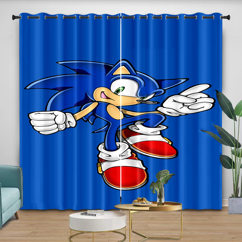 Sonic Cartoon Vorhänge, Lichts – Curtain Rods Bewertung und Preis