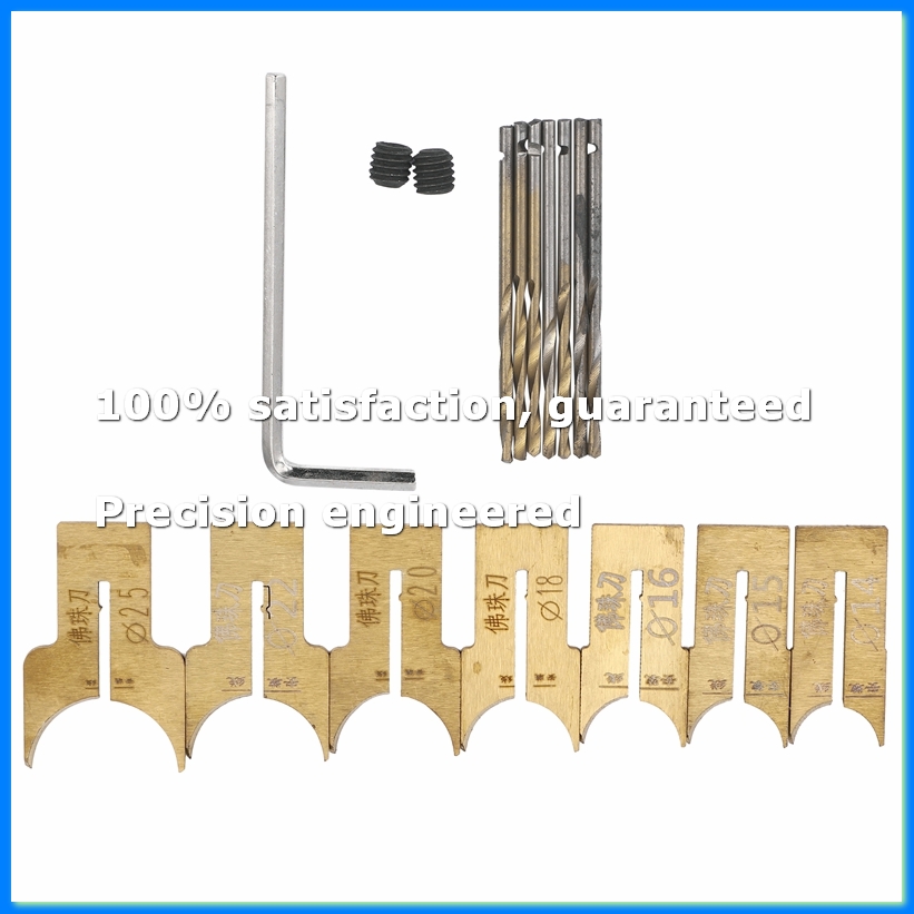 Holzperlen-Bohrer, Kugelklinge – Drill Bits Bewertung und Preis