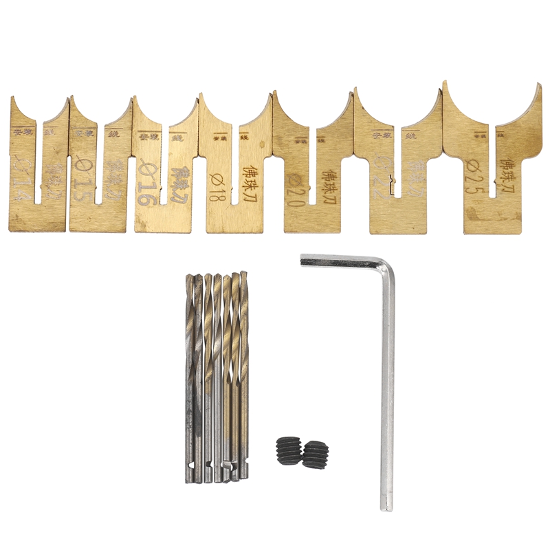 Holzperlen-Bohrer, Kugelklinge – Drill Bits Bewertung und Preis