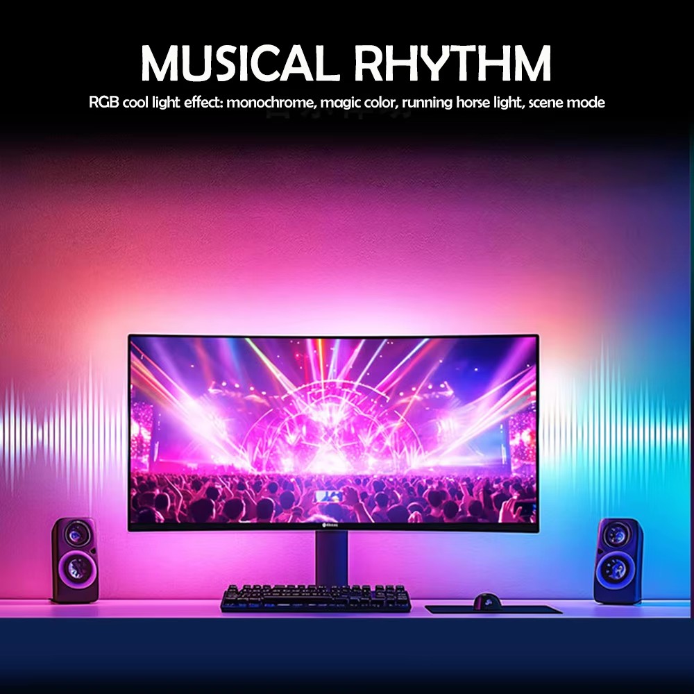 RGB Gaming-Lichtstreifen Monit – Led Strip Lights Bewertung und Preis
