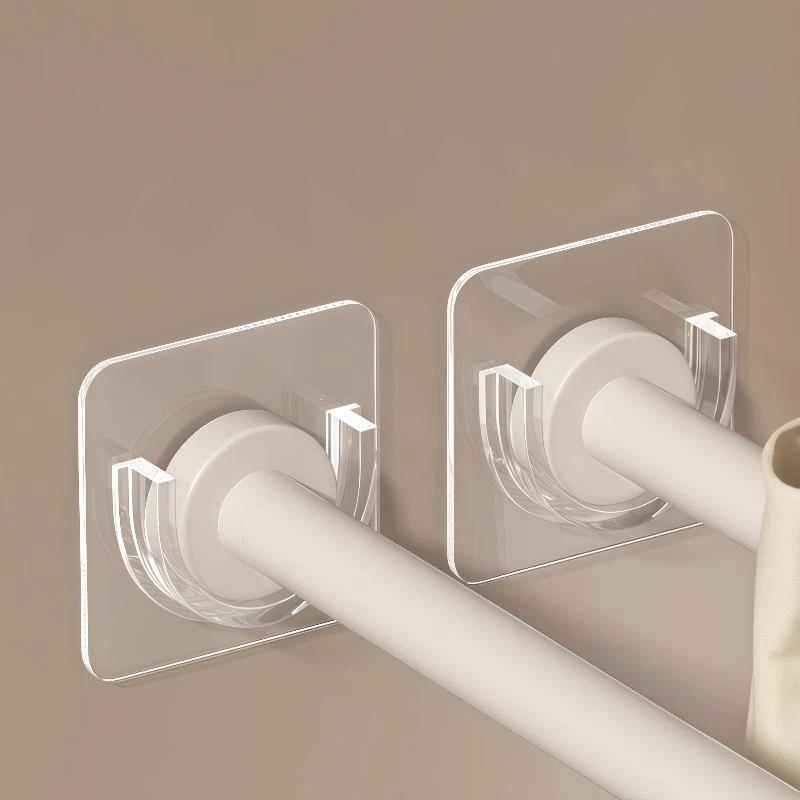 4 Stück Transparente Klebende  – Curtain Rods Bewertung und Preis