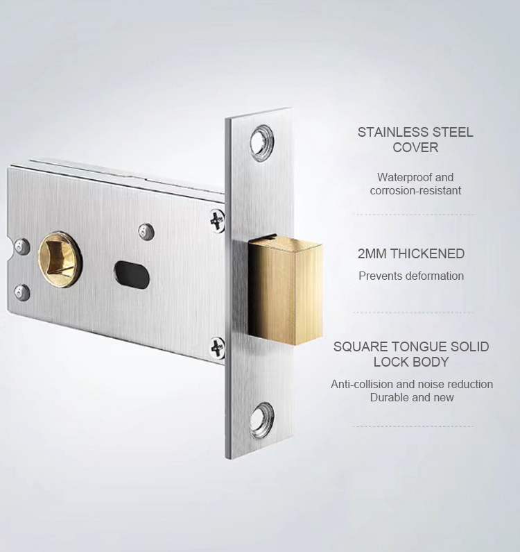 Moderner Holz-Gold-Silent-Rund – Door Handle Bewertung und Preis