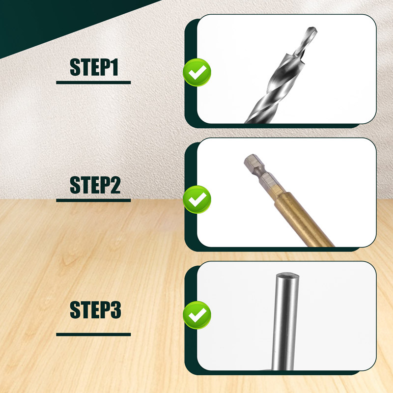 2 Stück 45661 Zoll Sechskantsc – Drill Bits Bewertung und Preis